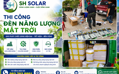 Thi Công Đèn Năng Lượng Mặt Trời