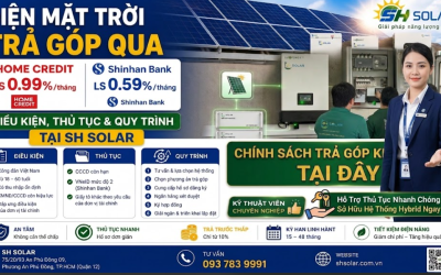 Lắp điện mặt trời trả góp