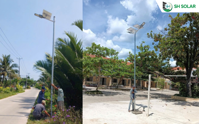 Thi công & lắp đặt đèn năng lượng mặt trời