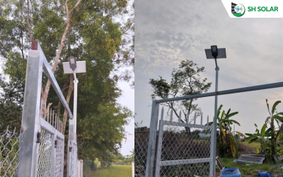 Dự án đèn năng lượng mặt trời Bến tre